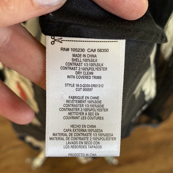 Equipment Mixed Alexandria silk dress - Picture 5 of 6